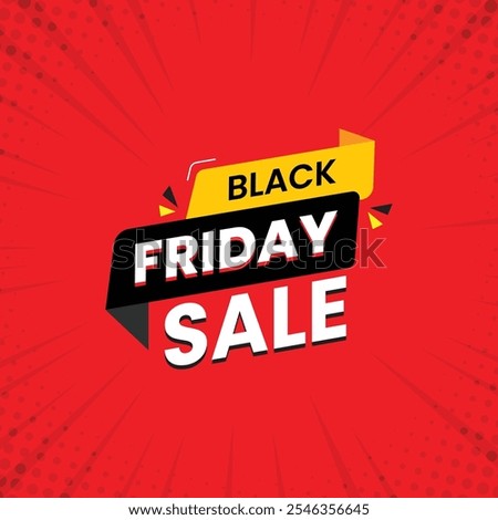 Black Friday social media post template, Black Friday sale, Exclusive Offer template. banner design for black Friday, Up to 75% off, 50%, 70% off, 80% off with red background, Offer template.