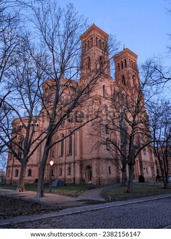 Similar – Image, Stock Photo Berlin Kreuzberg with church