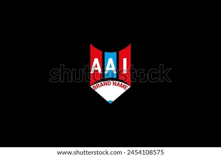 AAI letter logo vector design, AAI simple and modern logo. AAI luxurious alphabet design
