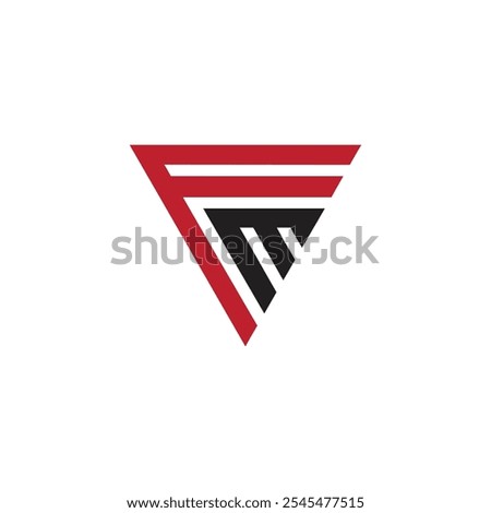 initial fm letter logo design, fm logo design vector, initial mf letter logo, mf icon design for business