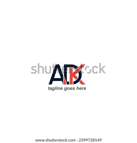 ADK identity logo, ADK vector logo design 