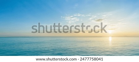 Similar – Foto Bild Der Himmel, das Meer, ein Leuchtturm. Im Vordergrund  wächst wild durcheinander der Strandgarten