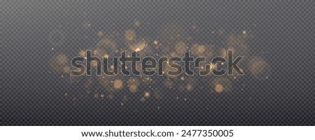 Similar – Image, Stock Photo Abstract golden glittering in the dark background with blurred bokeh lights backdrop