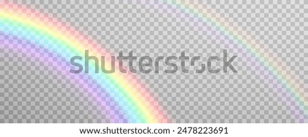 Rainbow icon, rainbow.Raindrops on transparent background. Storm with rain and white cloud isolated on transparent background. Downpour, hail rainy weather. png