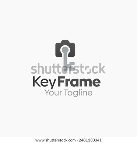 Key Frame Logo Vector Template Design. Good for Business, Start up, Agency, and Organization