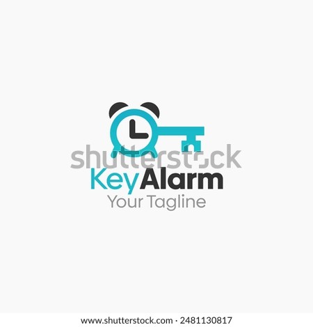 Key Alarm Logo Vector Template Design. Good for Business, Start up, Agency, and Organization