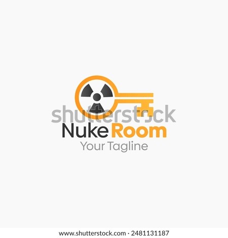 Nuke Room Logo Vector Template Design. Good for Business, Start up, Agency, and Organization