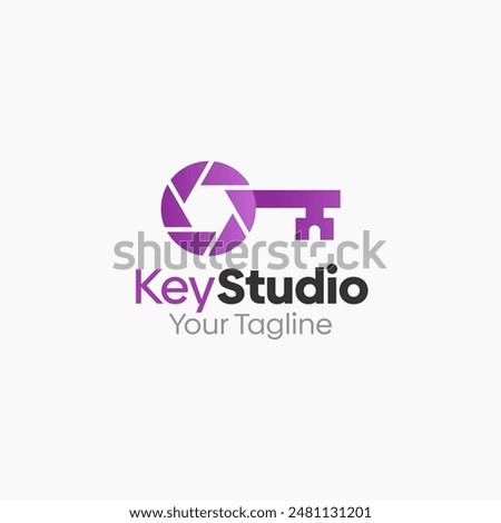 Key Studio Logo Vector Template Design. Good for Business, Start up, Agency, and Organization