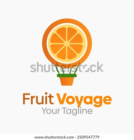 Fruit Voyage Logo Design Template. Good for Business, Agency, Community and Organization