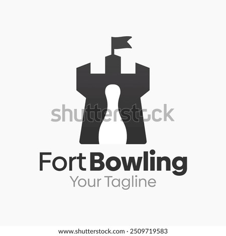 Fort Bowling Logo Design Template. Good for Business, Agency, Community and Organization