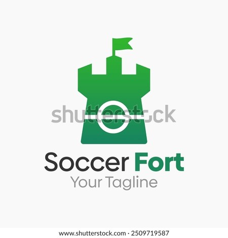 Soccer Fort Logo Design Template. Good for Business, Agency, Community and Organization