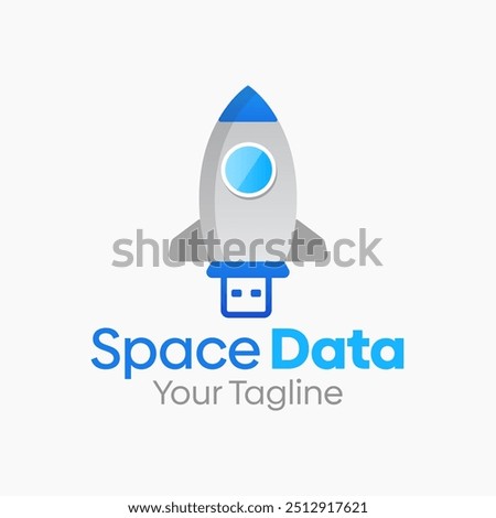 Space Data Logo Design Template. Good for Business, Agency, Community and Organization