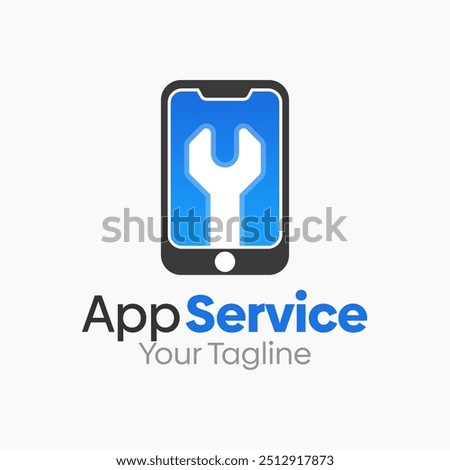 App Service Logo Design Template. Good for Business, Agency, Community and Organization