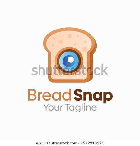 Bread Snap Logo Design Template. Good for Business, Agency, Community and Organization