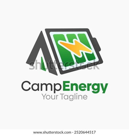 Camp Energy Logo Design Template. Good for Business, Agency, Community and Organization