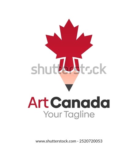 Art Canada Logo Design Template. Good for Business, Agency, Community and Organization