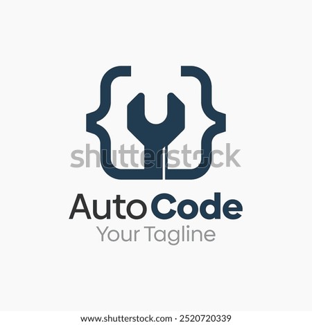 Auto Code Logo Design Template. Good for Business, Agency, Community and Organization