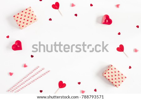 Similar – Image, Stock Photo red made up woman with white and gray hair