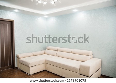 Similar – Image, Stock Photo Lights hang overhead on a clear summer evening