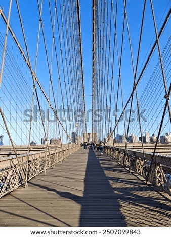 Similar – Image, Stock Photo symmetry bridge