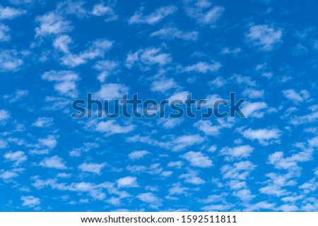 Image, Stock Photo Sky with sheep clouds