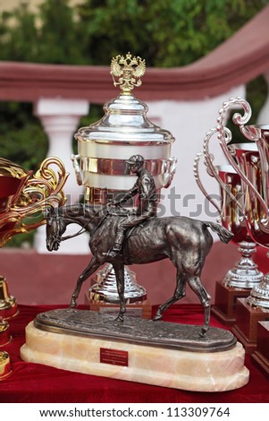 MOSCOW, RUSSIA - JUL 07: The races for the prize of the President of the Russian Federation on Jul 07, 2012 in Moscow. The highest awards - prize of the President of the Russian Federation