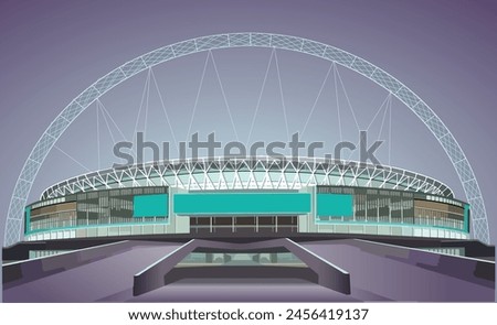 icon logo sign symbol Wembley arena game play team art final seat seats cup one club sport world euro fa match home away goal fc uk fans event famous tour London city fifa led arch night light sky