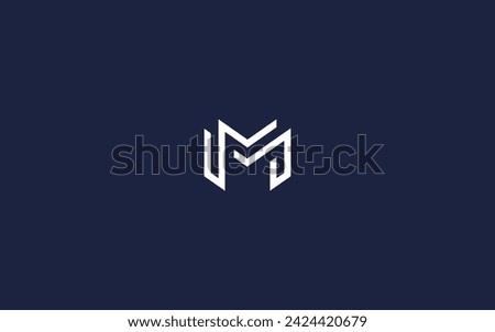 letter mm logo icon design vector design template inspiration