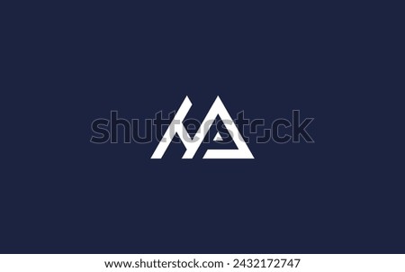 letter hp with mountain logo icon design vector design template inspiration