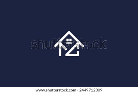 letter mc with house logo icon design vector design template inspiration