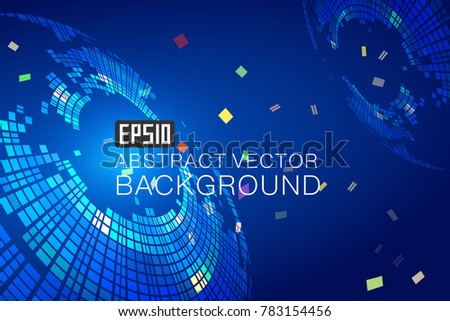 Similar – Image, Stock Photo Suction effect | Tunnel from the frog’s perspective