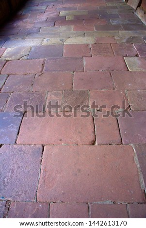 Similar – Image, Stock Photo Gait pattern Corridor