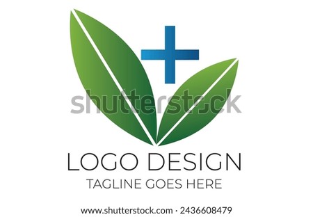 Health Care Vector Logo Design. For Medical Center, Health care company, medical pharmacy or hospital Logo