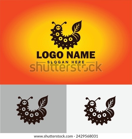 Caterpillar logo vector art icon graphics for business brand icon caterpillar logo template