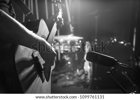 Similar – Image, Stock Photo black white recording of a relaxed hand