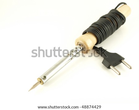 Electrical soldering iron