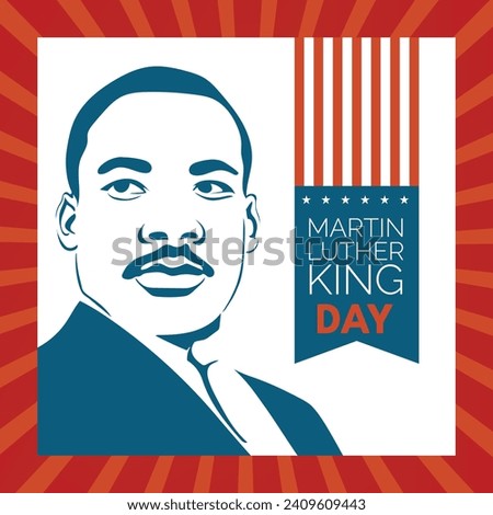 martin luther king jr. day, Illustration of MLK day - Martin Luther King Jr