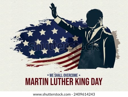 martin luther king jr. day, Illustration of MLK day - Martin Luther King Jr