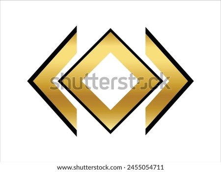 Golden colour logo,luxury logo design