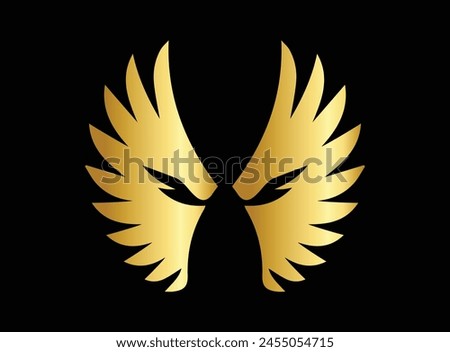 Golden colour logo,luxury logo design