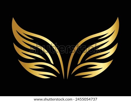 Golden colour logo,luxury logo design