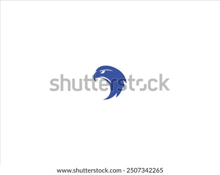 falcon logo design vector illustration