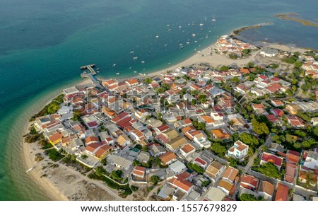 Similar – Foto Bild Luftaufnahme der Insel Armona, Ria Formosa, Algarve, Portugal.