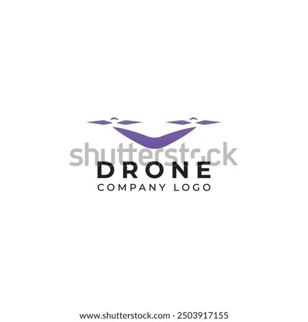 Creative Drone vector logo design