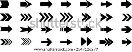 Arrow icon set. Arrow. Cursor. Arrow vector collection. Collection different arrow signs. Arrows vector illustration collection.