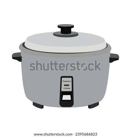 Panasonic rice cooker in laos vector