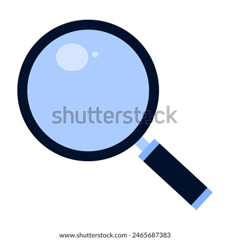 magnifying glass clipart, magnifying glass, search icon, icon, search icon vector, search icon, magnifying glass 3d, Magnifying glass with white Background. vector illustration.