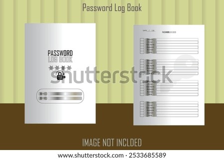 Checking account ledger log book KDP interior Bank account information checker and balance tracker template KDP interior journal Checking account ledger for business and financial work