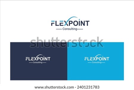 Flex point logo for it company. This the 99 design contest logo.