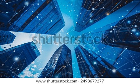 Similar – Image, Stock Photo skyscrapers